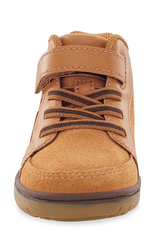Stride Rite Ames Sneaker In Honey Yellow/tan