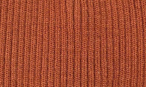 Marcus Adler Rib Cuff Knit Beanie In Rust