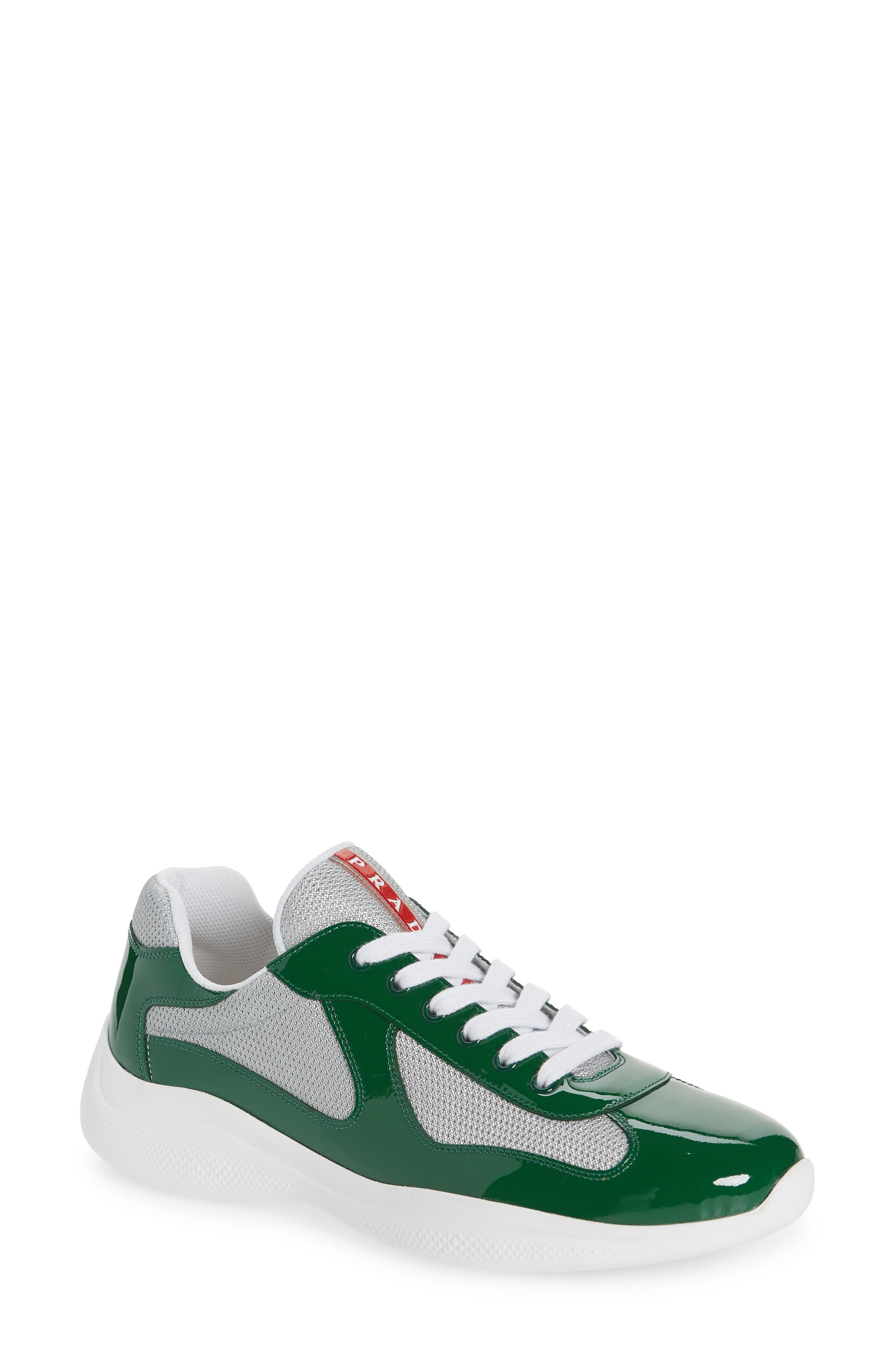 prada sneakers green