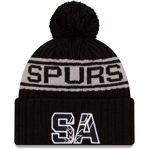 New Era / Men's 2021-22 City Edition San Antonio Spurs Blue Knit Hat