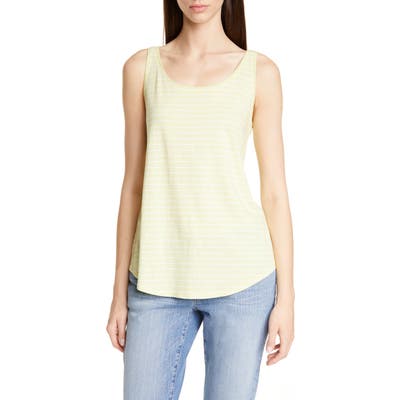 Eileen Fisher Organic Cotton Tank, Green