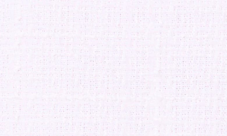 Cece Tweed Square Neck Top In Ultra White