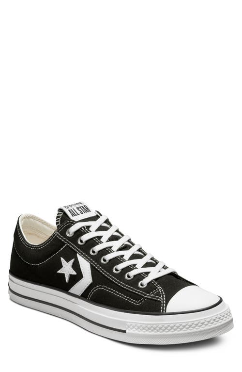 Converse All Star® Star Player 76 Low Top Sneaker In Black/vintage White/black