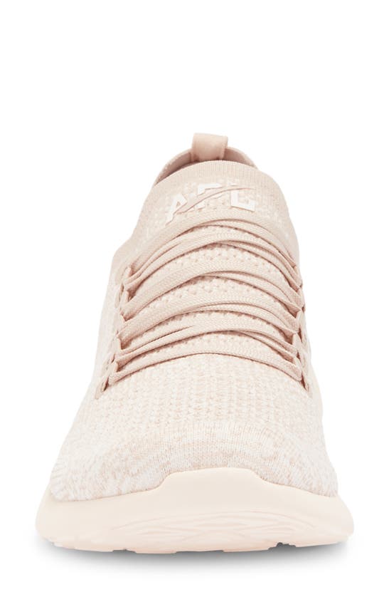 Shop Apl Athletic Propulsion Labs Techloom Breeze Knit Running Shoe In Rose Dust / Creme / Ombre