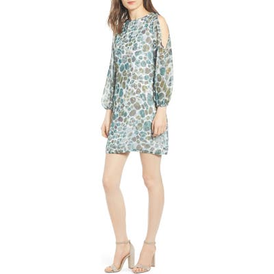 Sentimental Ny Cold Shoulder Shift Dress, Grey