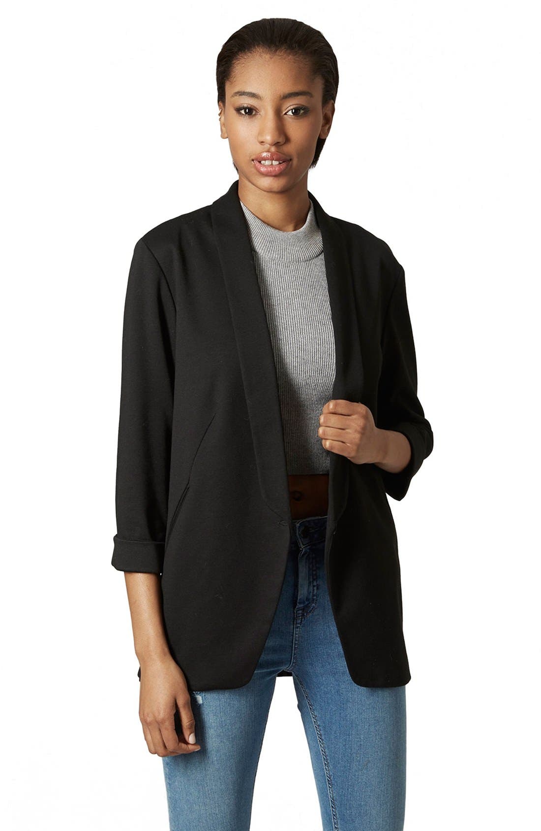 jersey boyfriend blazer