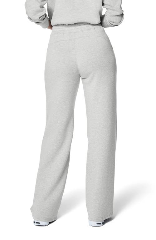 Shop Spanx ® Airessentials Wide Leg Pants In Light Grey Heather