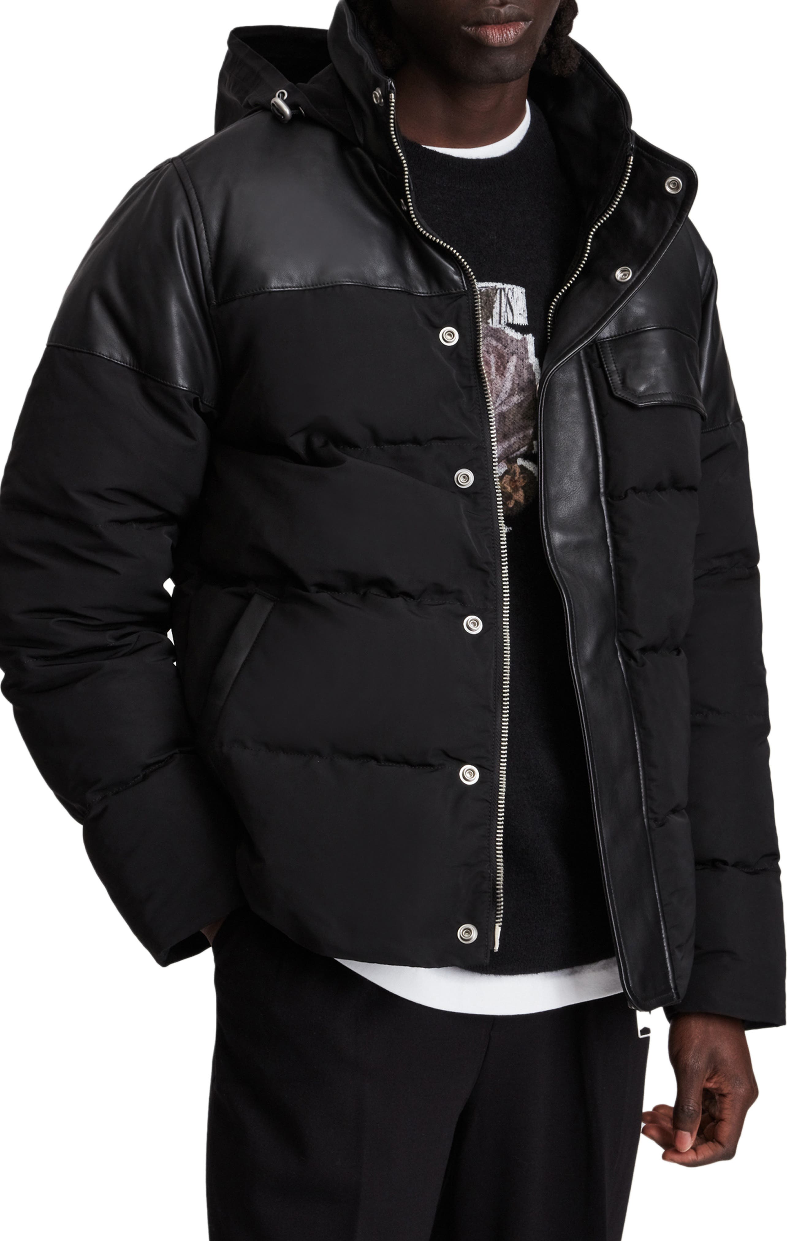 allsaints puffer