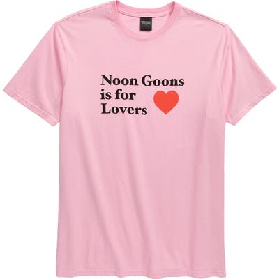 Noon Goons Lovers Graphic Tee, Pink