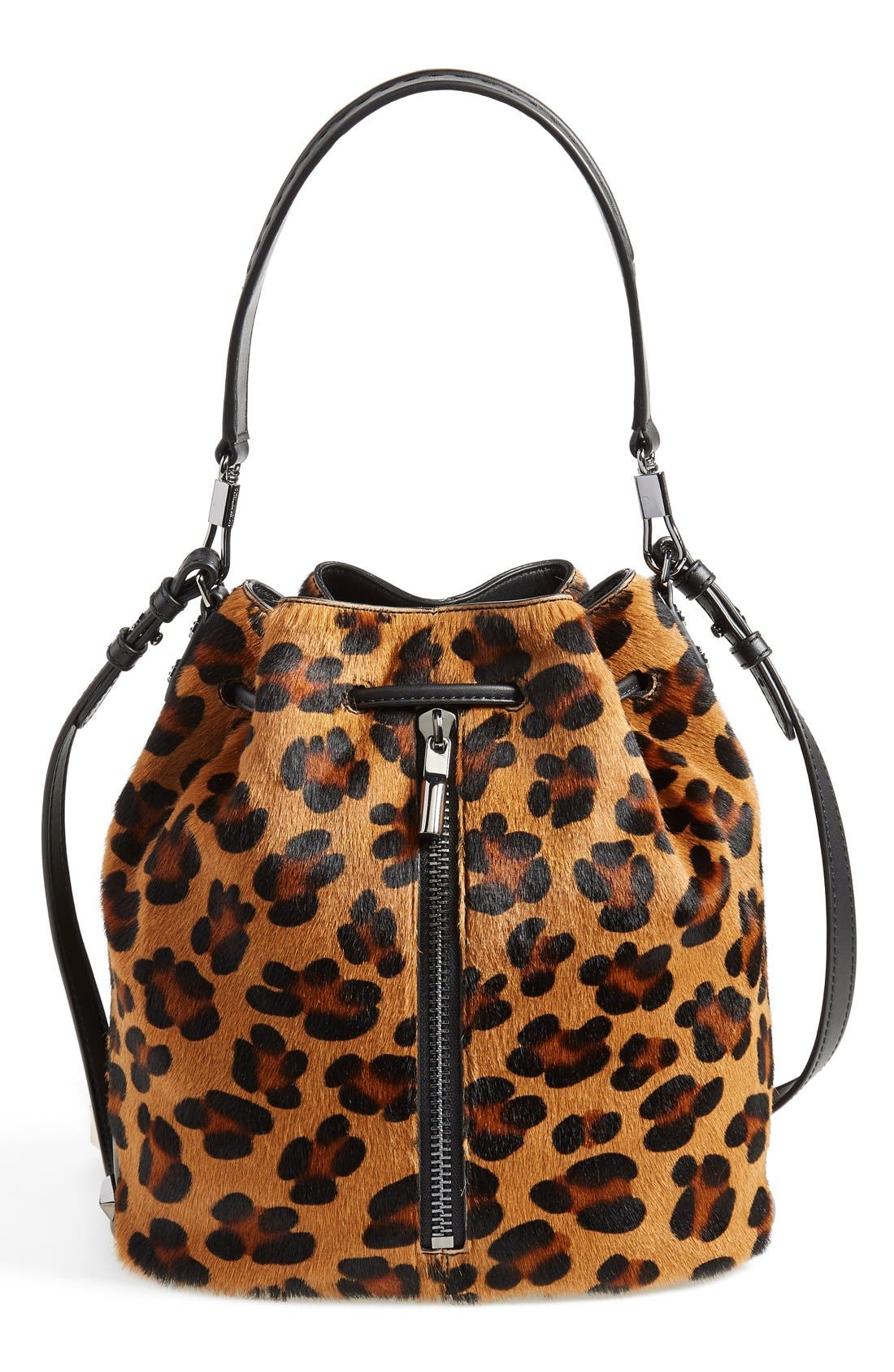 Elizabeth and James 'Cynnie' Genuine Calf Hair Bucket Bag Nordstrom