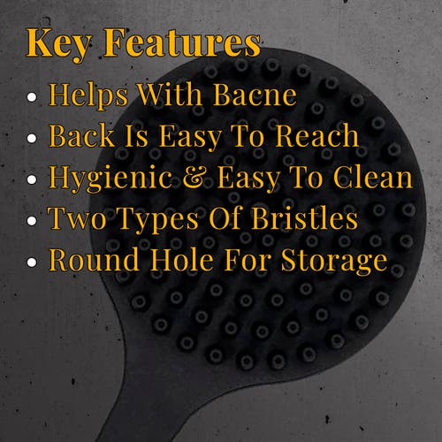 Pete & Pedro Long Handle Back & Body Shower Scrub Brush
