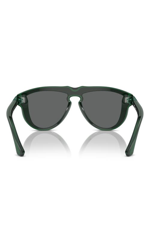 Shop Burberry 36mm Pilot Sunglasses In Green