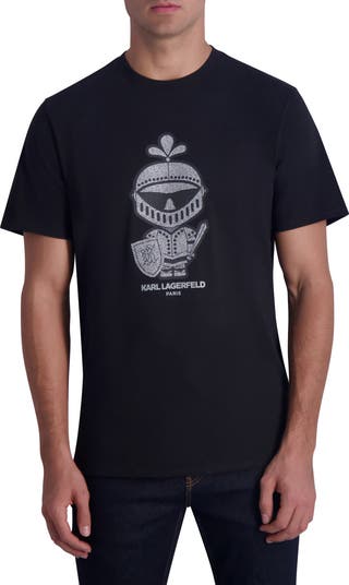 Karl Lagerfeld Paris Logo Cotton Graphic T Shirt Nordstromrack