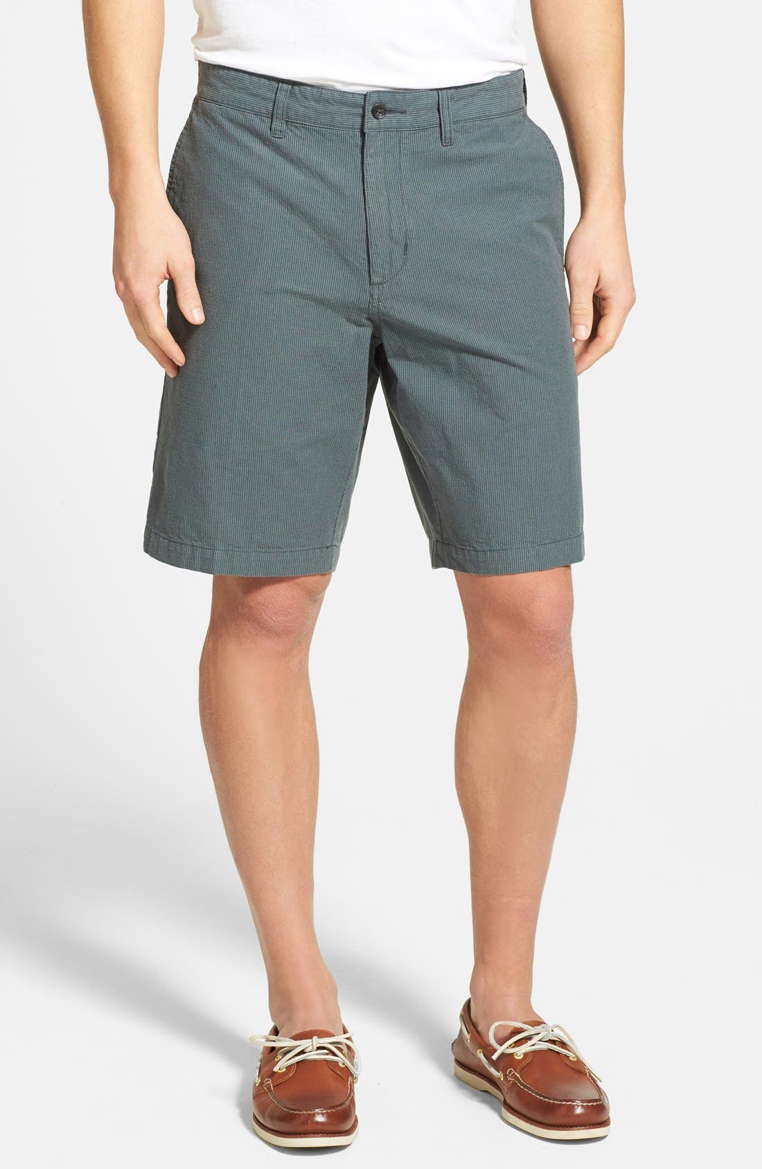 Nordstrom Flat Front Stripe Shorts Nordstrom