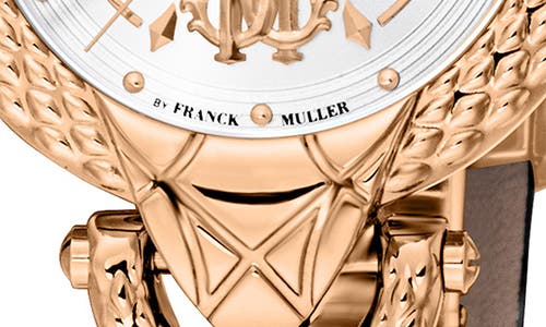 Roberto Cavalli By Franck Muller Swiss Quartz Snakeskin Embossed Leather Strap Watch, 32mm In Black