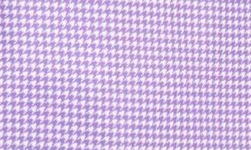 Tailorbyrd Kids' Houndstooth Quarter-zip Pullover In Purple