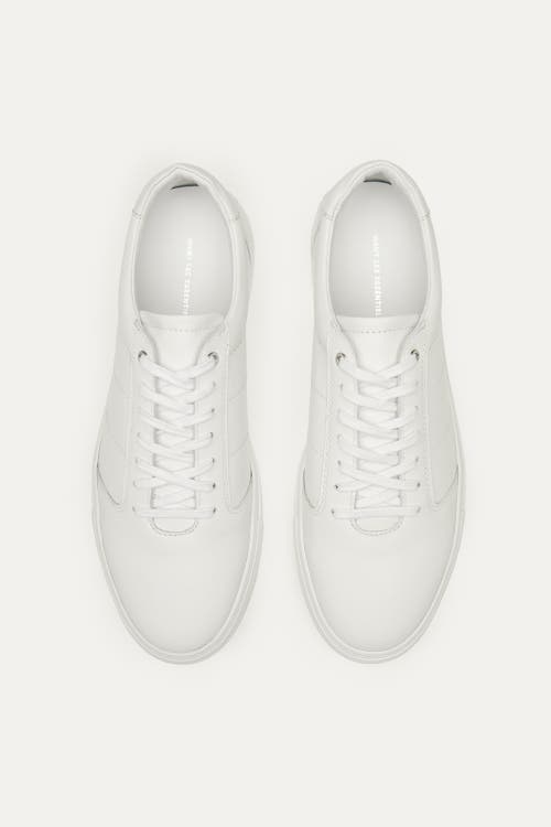 Want Les Essentiels De La Vie Want Les Essentiels Lennon 2.0 Smooth Leather Low Sneaker In White