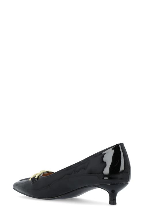 Journee Collection Collection Women's Rumi Wide Width Pump In Black