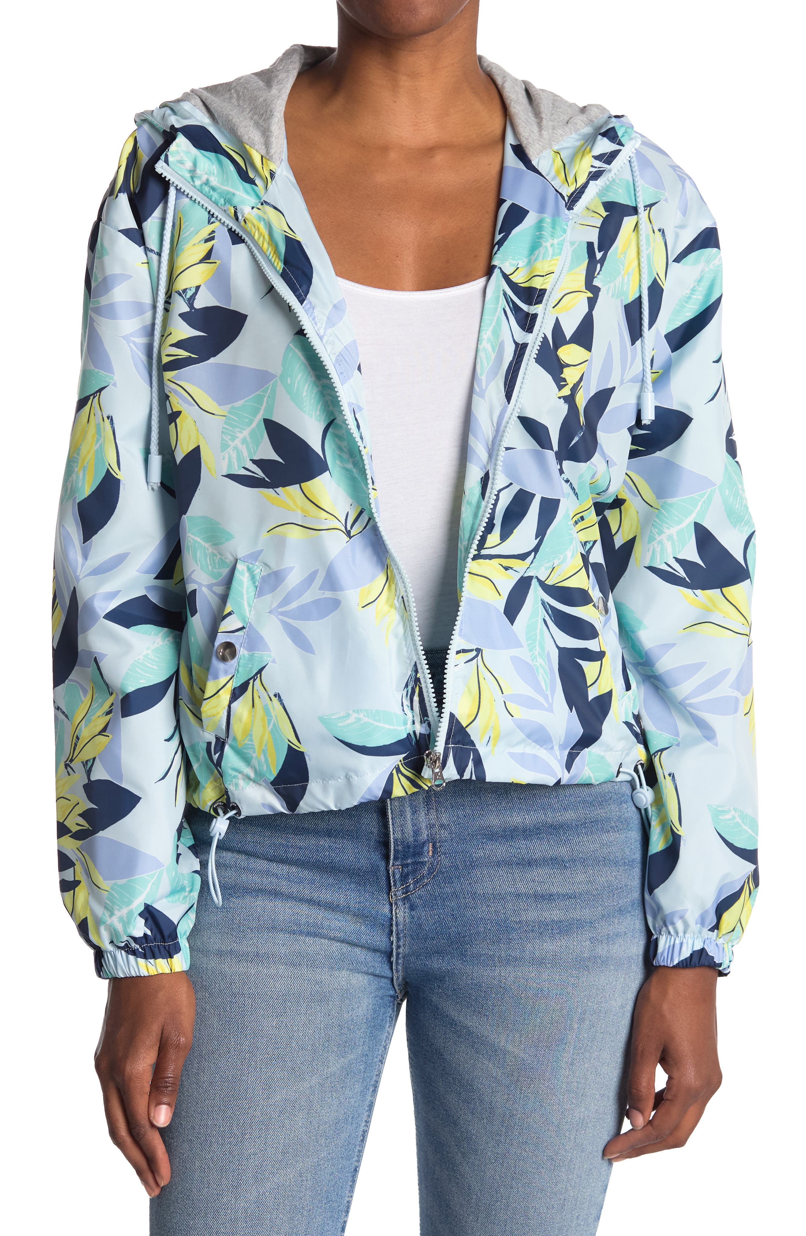 hurley rain jacket womens