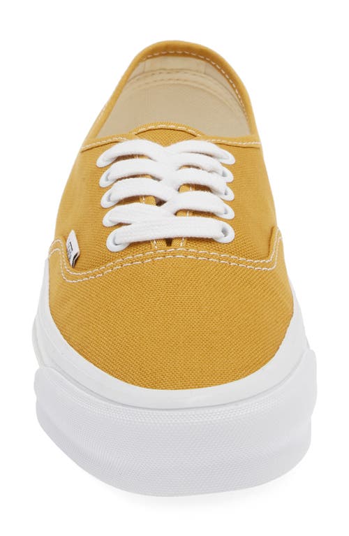 Shop Vans Authentic Lx Reissue 44 Sneaker In Harvest Gold