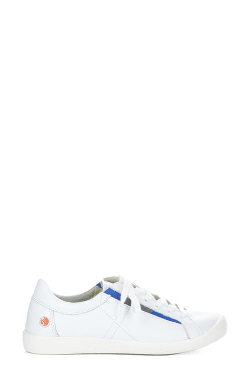 Shop Softinos By Fly London Iddy Sneaker In 000 White/blue