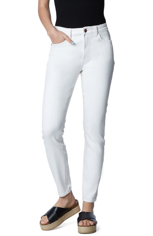 HINT OF BLU High Waist Ankle Skinny Jeans in Cloud