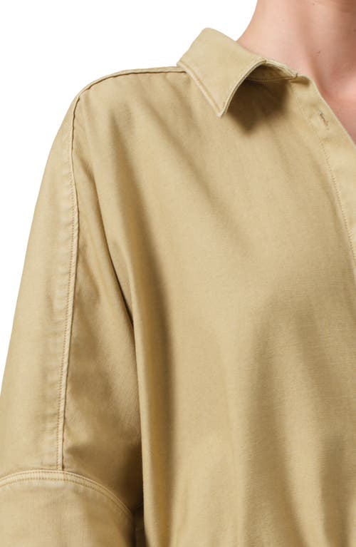 Citizen Of Humanity Citizens Of Humanity Claire Origami Twill Button-up Shirt In Heirloom