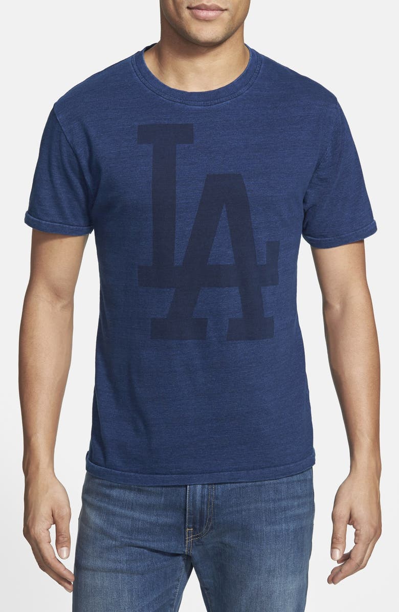 Red Jacket 'Los Angeles Dodgers' Indigo Dyed T-Shirt | Nordstrom