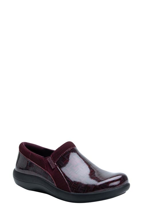 Shop Alegria By Pg Lite Duette Loafer In Wine Block