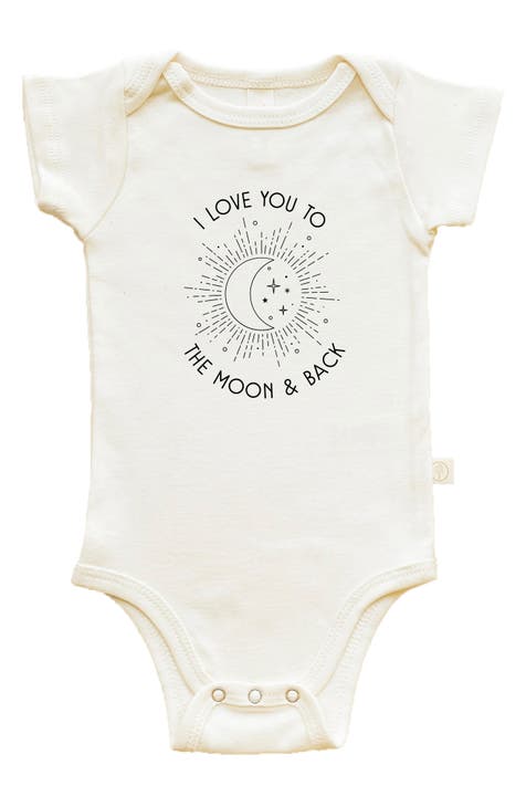 Moon & Back Organic Cotton Bodysuit (Baby)