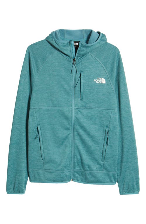 The North Face Canyonlands Hooded Jacket in Algae Blue Heather 