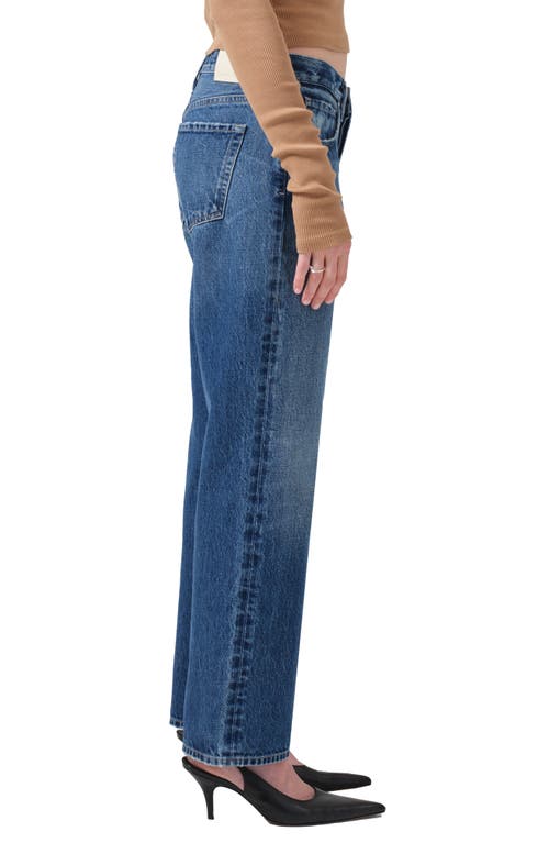 CITIZENS OF HUMANITY CITIZENS OF HUMANITY NEVE LOW SLUNG RELAXED DISTRESSED NONSTRETCH REGENERATIVE COTTON JEANS 