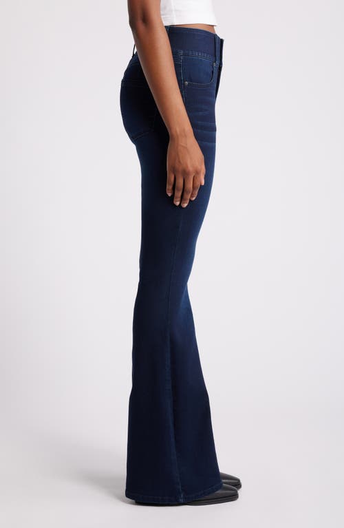 Shop 1822 Denim Fit & Lift High Waist Flare Jeans In Ailani