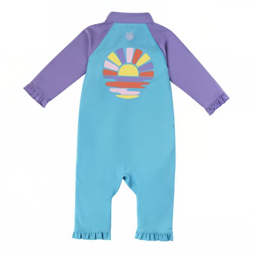 Uv Skinz Sun & Swim Suit In Ocean Sunset