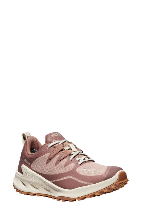 Keen Zionic Waterproof Hiking Shoe In Warm Taupe