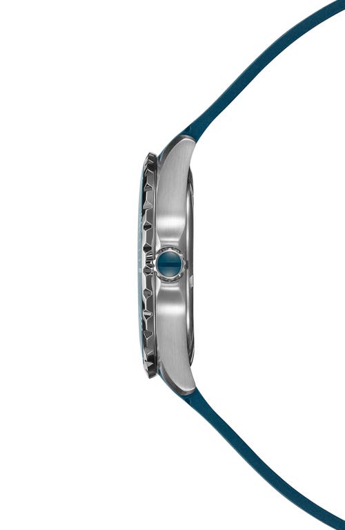 Balmain Watches Ophrys Rubber Strap Watch, 42.5mm In Stainless Steel