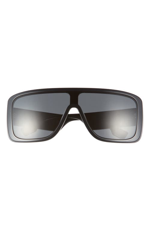 burberry 30mm Mirrored Rectangular Sunglasses in Dark Grey at Nordstrom