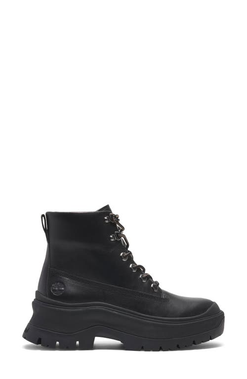 Timberland 60mm Logo-debossed Ankle Boots In Black Full Grain