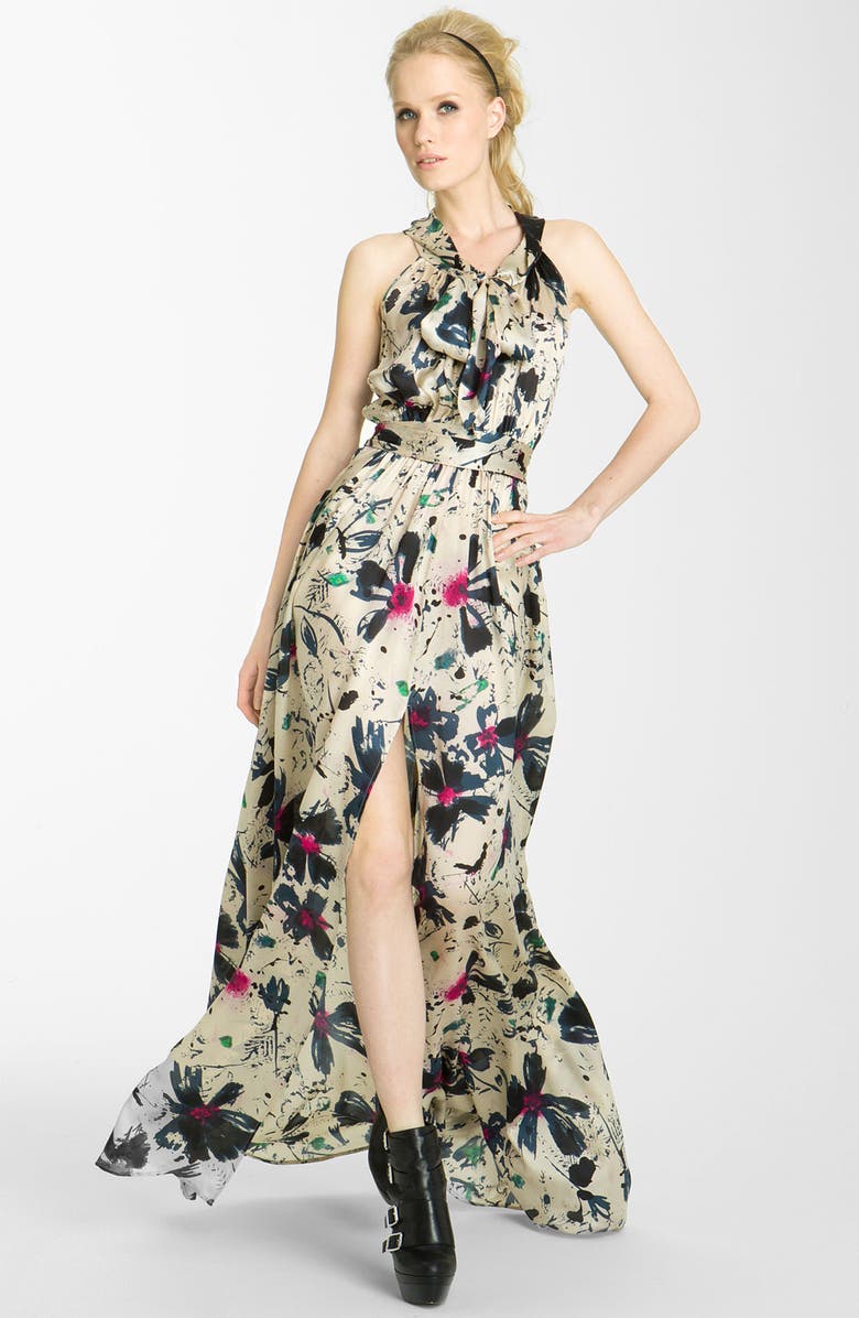 Rachel Zoe 'Natasha' Floral Print Silk Gown | Nordstrom