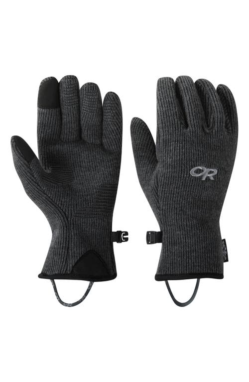 Outdoor Research Flurry Sensor Gloves In Charcoal