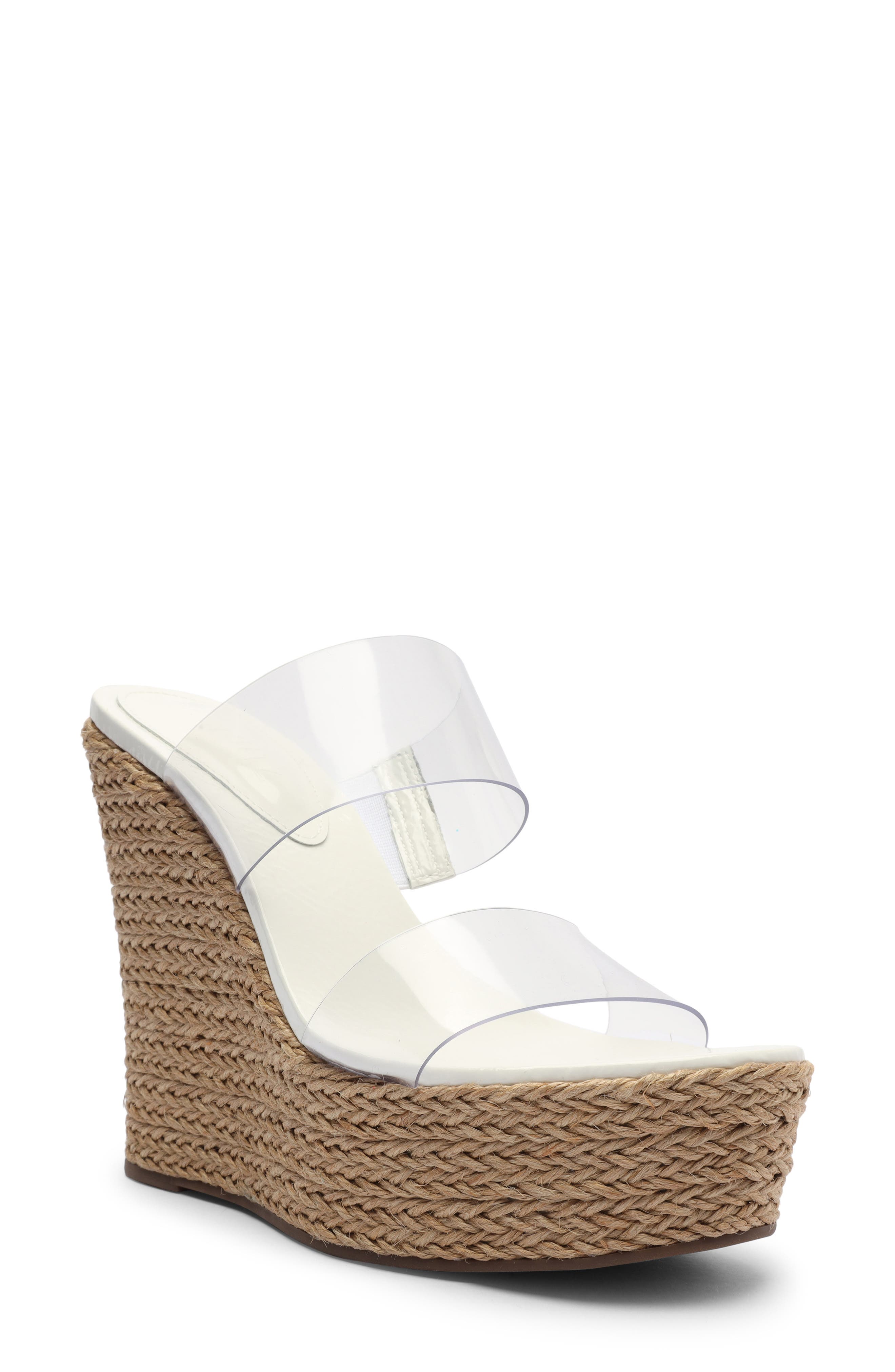 schutz espadrille wedge