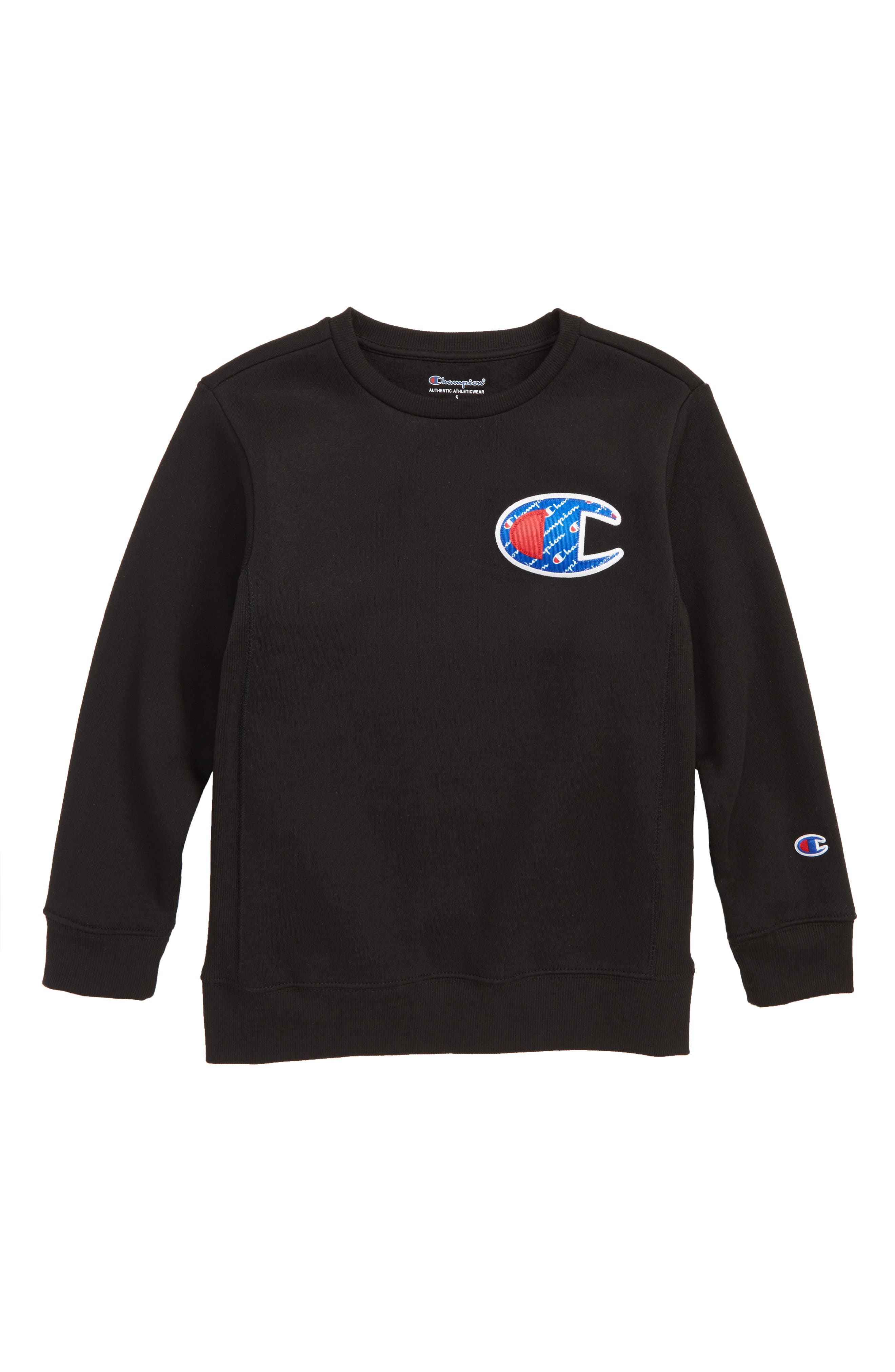 champion sweater big logo 80