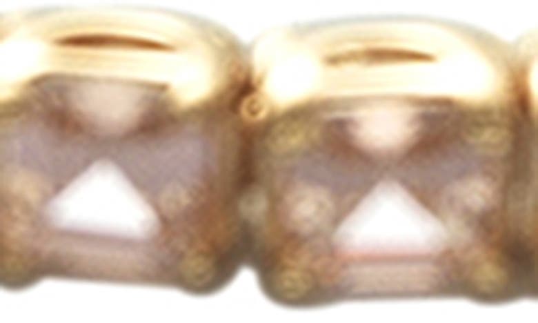 SUZY LEVIAN SUZY LEVIAN PINK ASSCHER CUT CZ TENNIS BRACELET