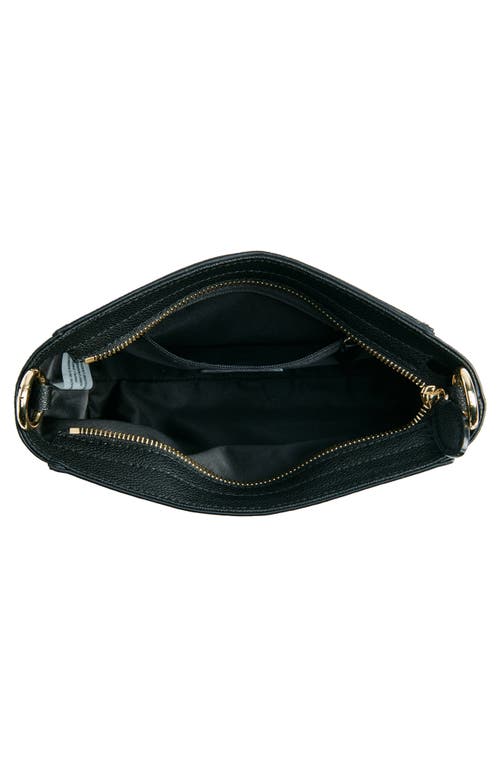 Rebecca Minkoff Gabby Leather Crossbody Bag In Black