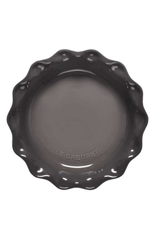 Le Creuset 9" Stoneware Pie Dish In Oyster