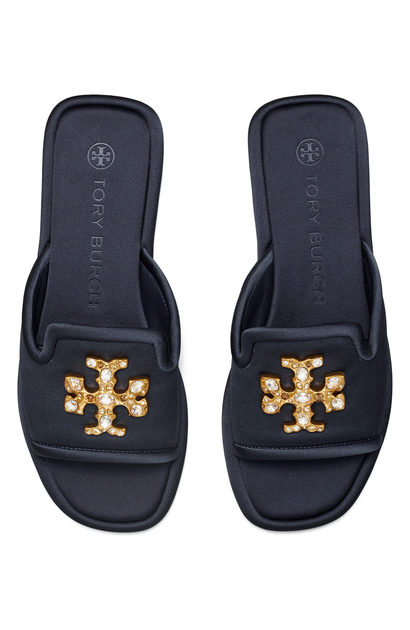 Women's embellished slides Clearance