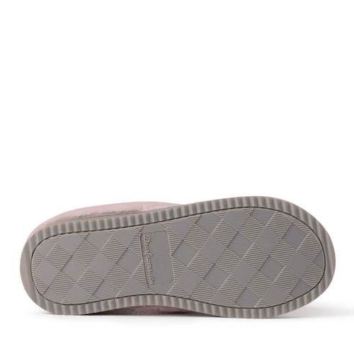 Dearfoams Women's Libby Quilted Terry Clog Slippers In Fresh Pink