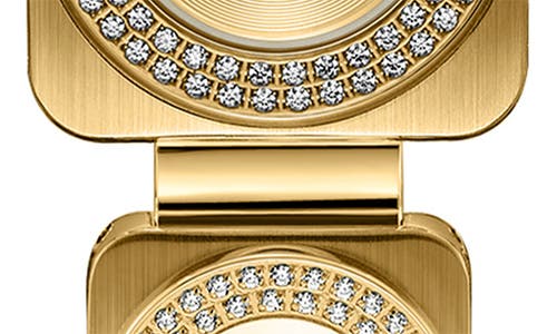 Jbw Chasm Bracelet Watch, 22mm In 18k Gold/gold/crystals