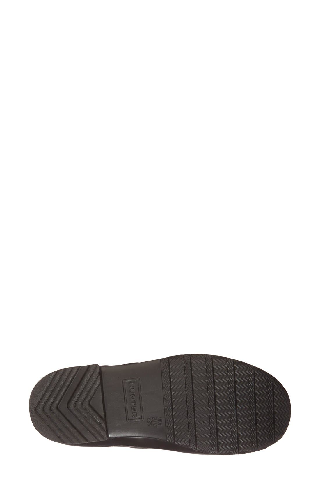 HUNTER,
                            Tour Packable Waterproof Rain Boot,
                            Alternate thumbnail 5, color,
                            003