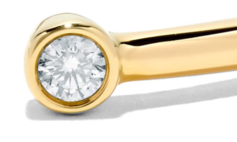 H.j. Namdar Flexible Bezel Diamond Stackable Bangle Bracelet In 14k Yellow Gold